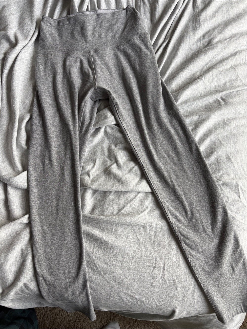 Women’s High-Waist Gray ankle length Leggings